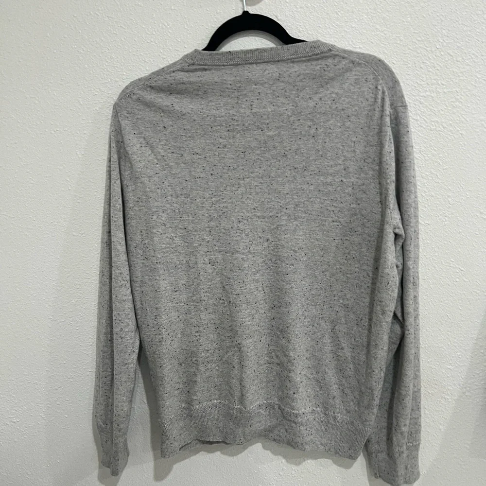 J. Crew Gray Long Sleeve Shirt- Medium
